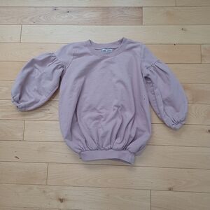 Little James Puffy-sleeved Sweatshirt
